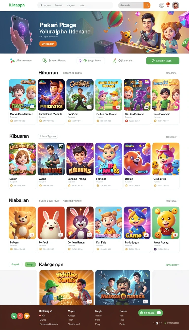 Galeri pratinjau visual calo288 build APK resmi terbaru